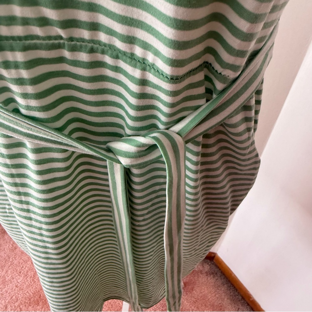 Green Ribbed Sheath Mini Dress - Picture 8 of 10